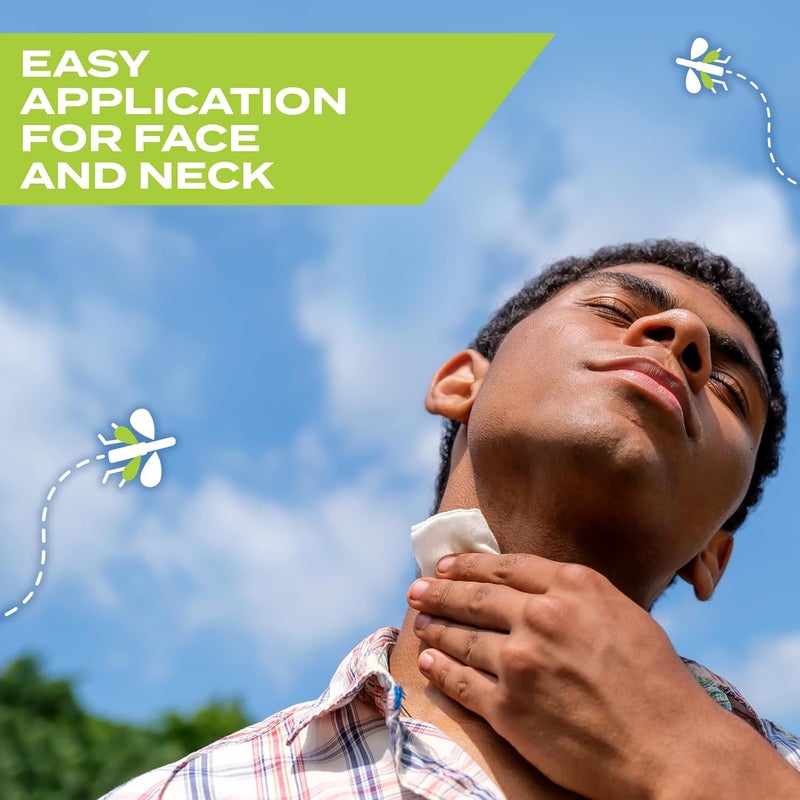 STEM Mosquito and Tick Repellent Wipes with Botanical Extracts - 10 Wipes - Image 3